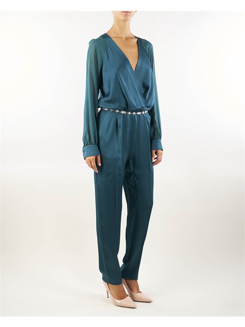 Enver satin jumpsuit Max Mara Studio MAX MARA STUDIO | Suit | SVELTO48